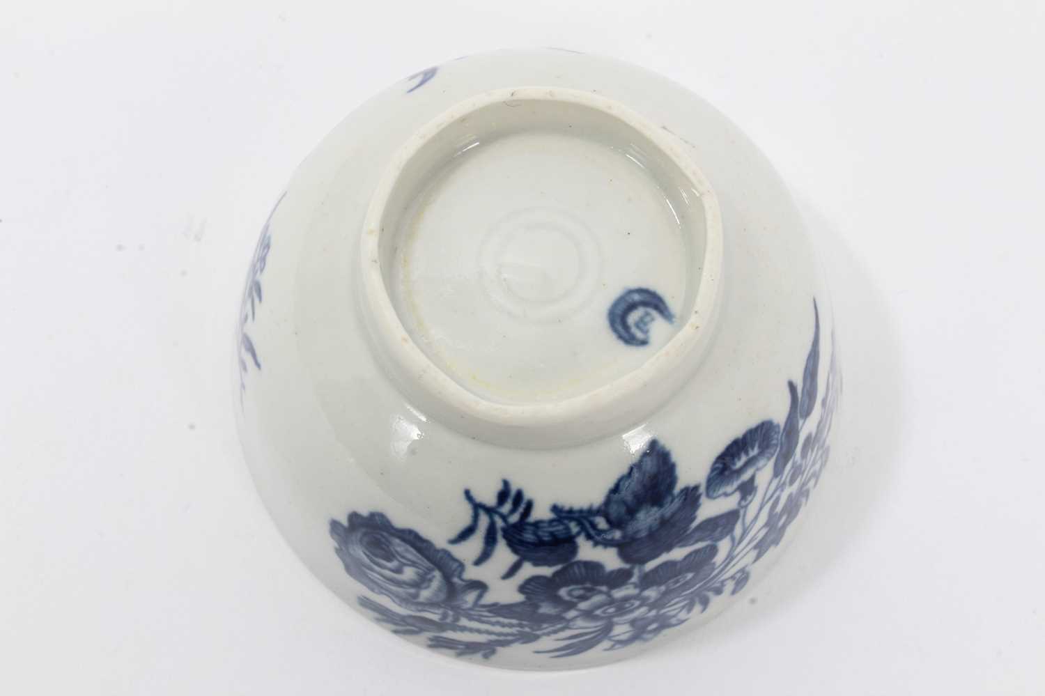 Worcester tea bowl and saucer, c.1770 - Image 11 of 11