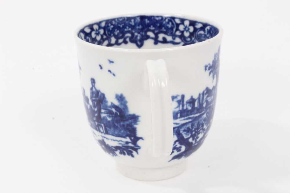 Worcester coffee cup and saucer, c.1775 - Image 9 of 11