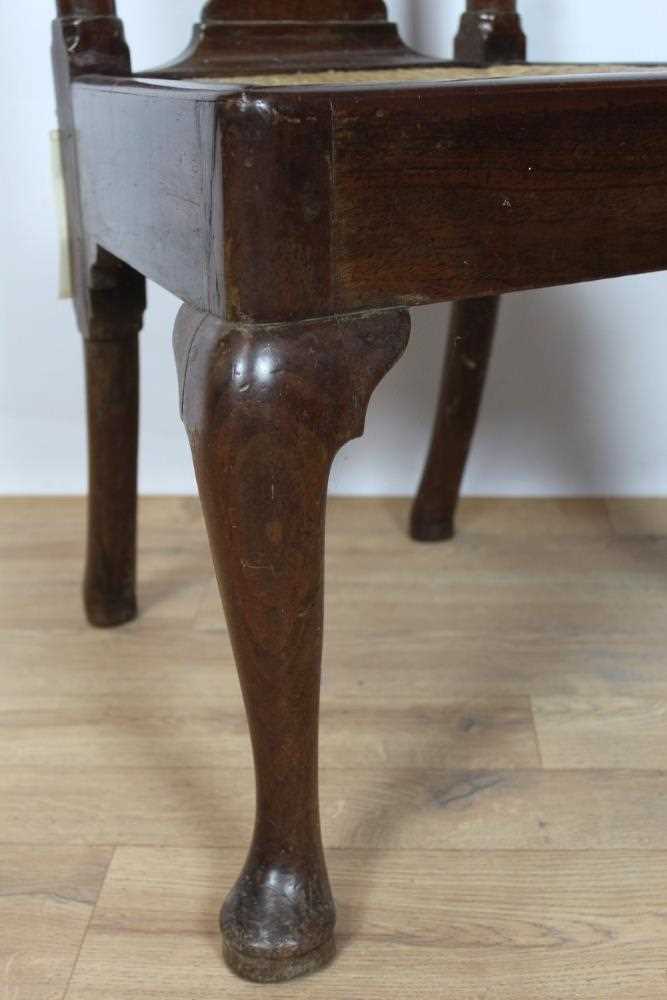 Queen Anne walnut side chair - Image 4 of 11