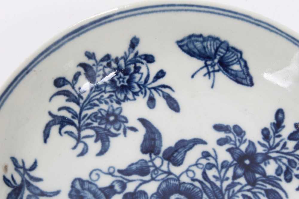 Worcester tea bowl and saucer, c.1770 - Image 4 of 11