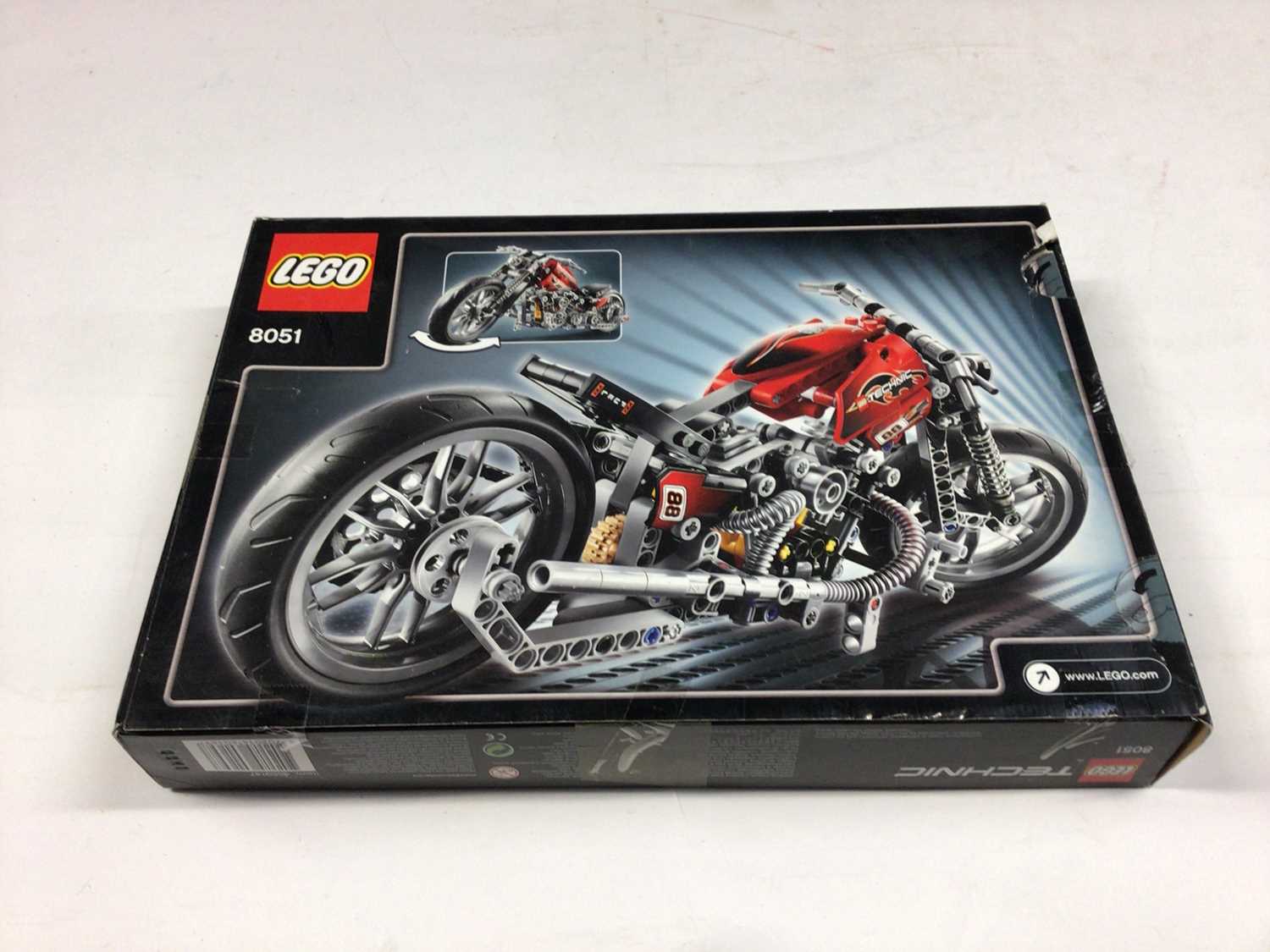 Lego Technic 8299 Search Submarine, 8051 Motorbike, 8262 Quad Bike, 8277 Car Kit, all with instructi - Image 8 of 8