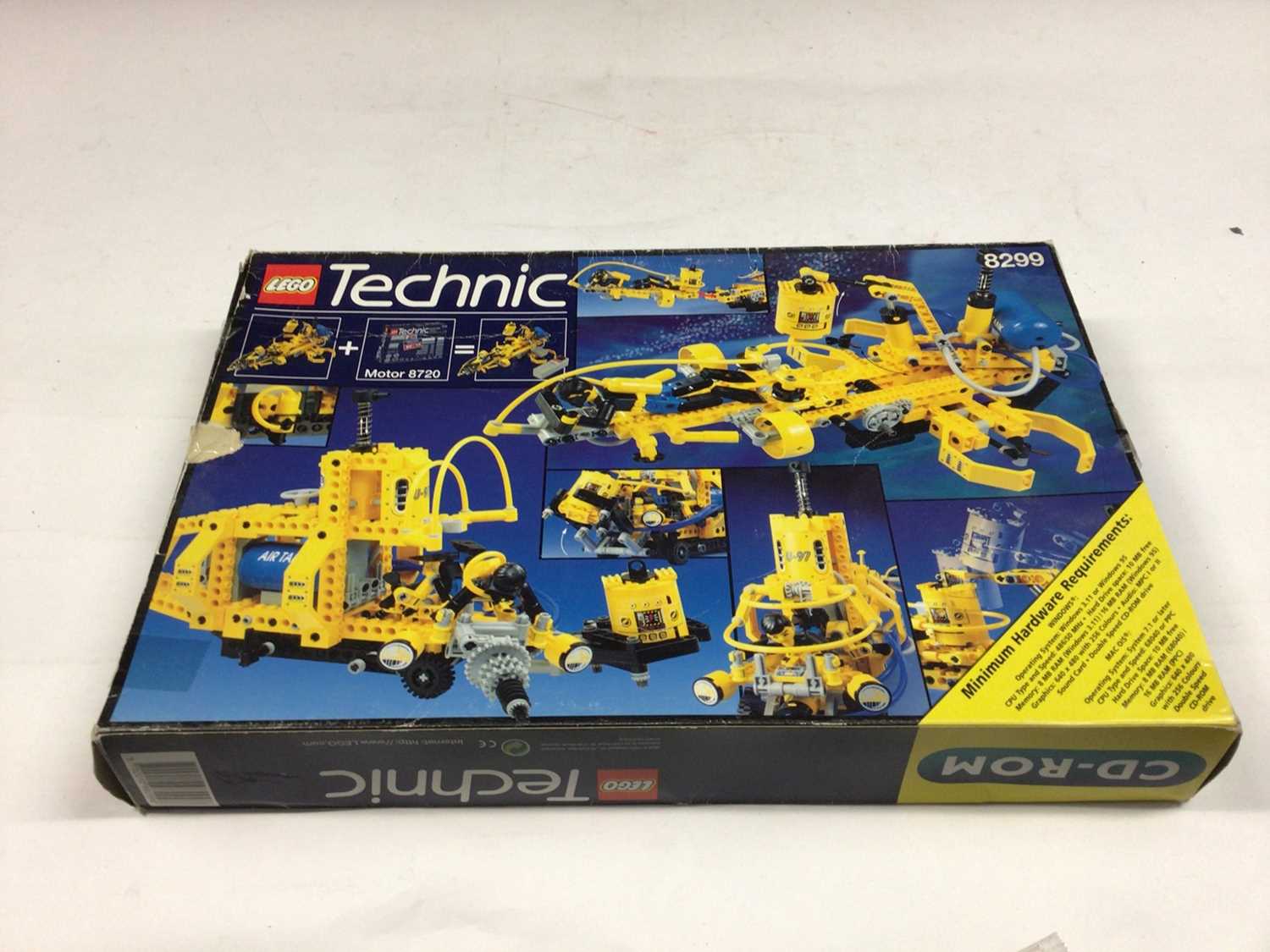Lego Technic 8299 Search Submarine, 8051 Motorbike, 8262 Quad Bike, 8277 Car Kit, all with instructi - Image 3 of 8