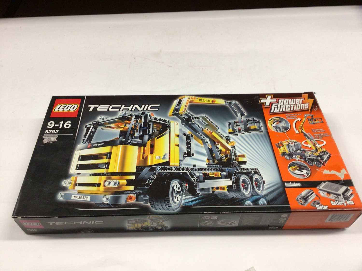 Lego Technic 8295 Telescopic Loader, 42006 Excavator 2 in 1, 8446 Monster Crane Truck, all with inst - Image 7 of 8