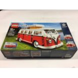 Lego Creator Expert 10242 Mini Cooper, 10220 Volkswagen Camper, with instructions, Boxed