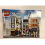 Lego Building 10255 Assembly Square, with mini figs and instructions, No box plus 10189 Taj Mahal wi