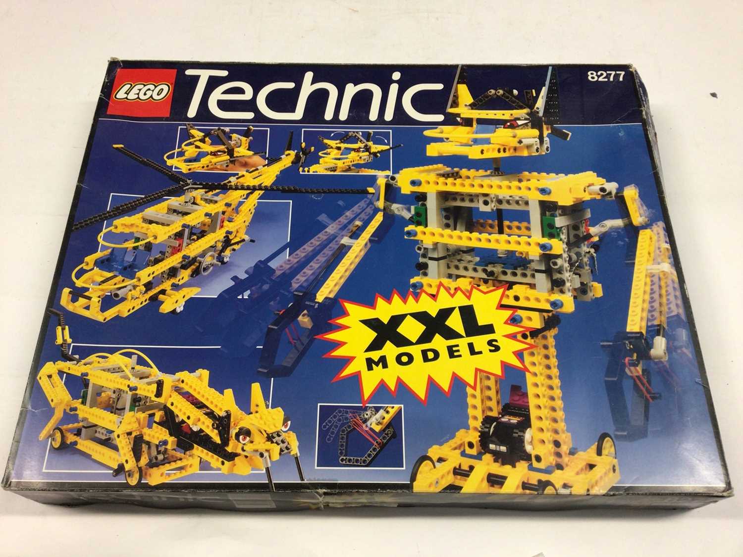 Lego Technic 8299 Search Submarine, 8051 Motorbike, 8262 Quad Bike, 8277 Car Kit, all with instructi