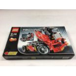 Lego Technic 8041 Race Truck, 8445 Formula 1 Race Car, 8414 Mountain Rambler, 42027 Desert Racer, al