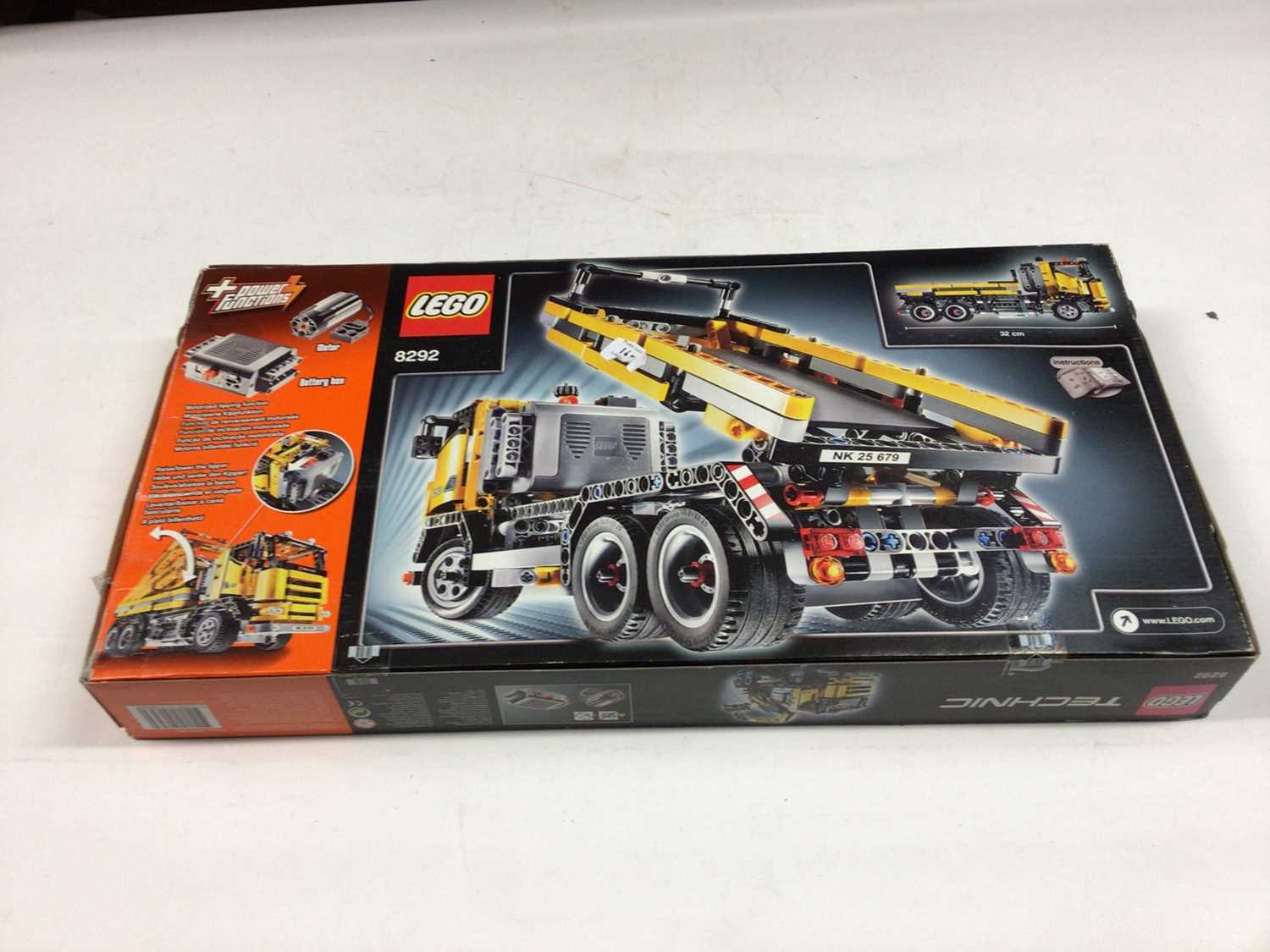 Lego Technic 8295 Telescopic Loader, 42006 Excavator 2 in 1, 8446 Monster Crane Truck, all with inst - Image 8 of 8