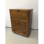 Ercol golden dawn elm drinks cabinet