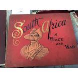 Edwardian Military books - South Africa in Peace and War , Celebrities of the army 1900 and Our warr