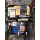 Eight boxes of books, including fiction, non fiction, art, travel, etc