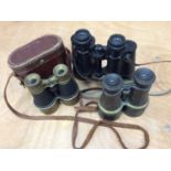 Three Pairs of Vintage binoculars (3)