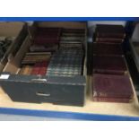 Books- one box of assorted antiquarian books including Dickens books (qty)