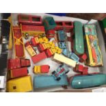 Two boxes of Diecast vehicles including Corgi Chipperfields Circus and others