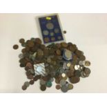 Coins- group of mixed coins to include 1977 Isle of Man Silver Jubilee set, together with various ot