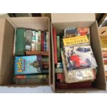 Three boxes of children's books including Biggles (3 boxes)