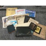 Group of mixed ephemera to include photographs, coronation book and other items (qty)