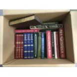 Collection of Folio Society books, three boxes