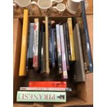 Box of mostly art books