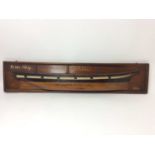 Good Quality reproduction Ships Half Hull- Iron Ship Royale, 1863, 108 x 23cm