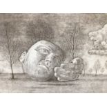 Late 20th century signed etching