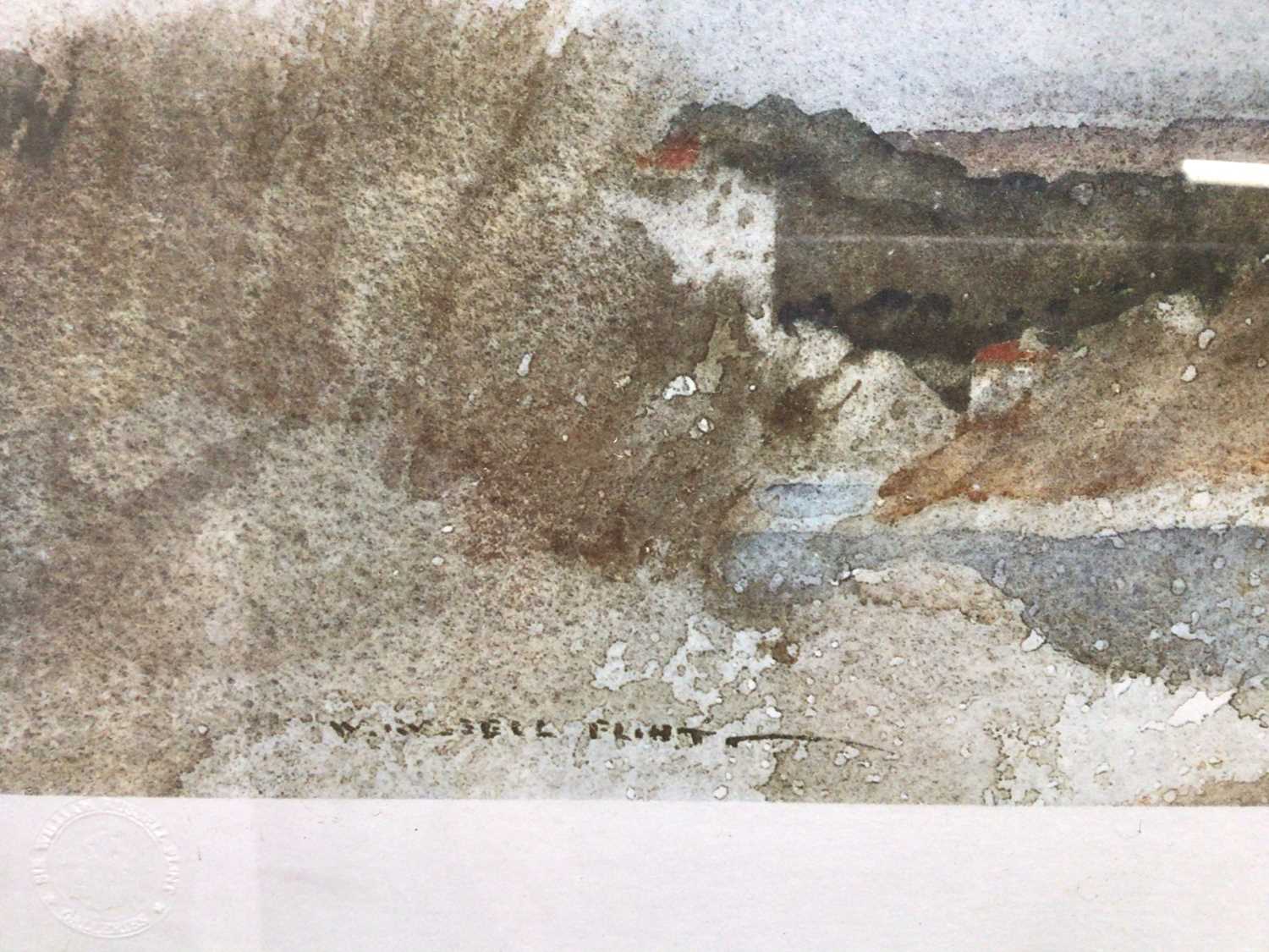 William Russell Flint (1880-1969) limited edition colour print - seated female figure in landscape, - Image 4 of 7