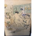 Toulouse-Lautrec three original plates from Le Rire