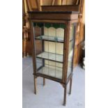 Early 20th century glazed display cabinet