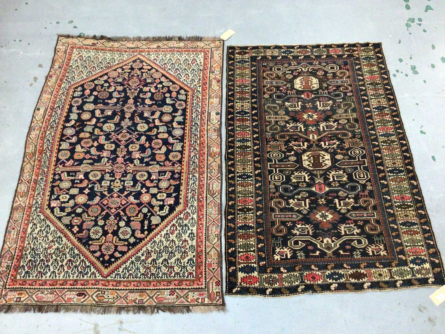 West Persian rug and another