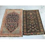 West Persian rug and another