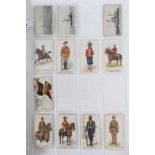 Cigarette cards - Selection of various military related odds including, R & J Hill Ltd 1901.