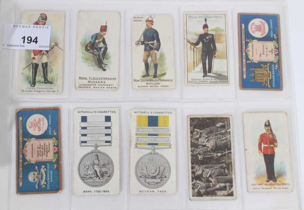 Cigarette cards - Selection of miscellaneous odd cards, various manufacturers.