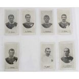 Cigarette cards - Taddy (Myrtle Grove back) 1906. 7 Footballers New Zealand/United Kingdom.