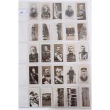 Cigarette cards - W & M Taylor 1915. War Series (Tipperary Cigarettes). Complete set of 25.