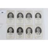 Cigarette cards - Taddy 1907/8. Prominent Footballers - Fulham, 17 different cards.
