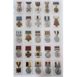 Cigarette cards - Taddy 1915, Honours & Ribbons Complete set of 25.