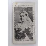 Cigarette cards - Alex Jones & Co. Diamond Jubilee 1897. Single card issue.