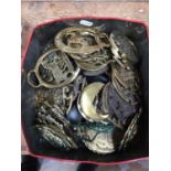 Collection of 19th century and later horses brasses to include London Harness Horse Parade, various