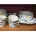 Minton Willow pattern tea ware and other china