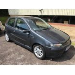 2002 Fiat Punto 1.3 Petrol, Registration No. EK52 BYS, MOT expired 12th September 2020, mileage circ