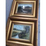 Assorted pictures and prints, including portrait miniatures, seascapes, etc