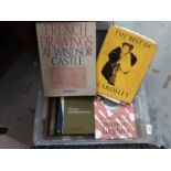 One box of old books on art and collecting