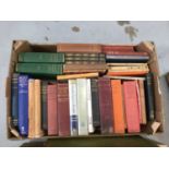 Four boxes of assorted books