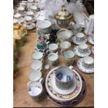 Group of Royal Commorative and other ceramics to include Paragon and Coalport