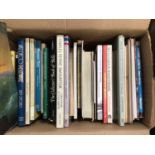 Three boxes of books, mostly art and collecting genres