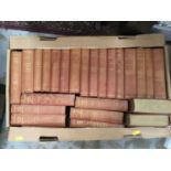 Set of twenty six Robert Louis Stevenson Books (1 box)