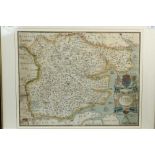Christophorus Saxton (1540-1610) - Map of Essex, 20th century facsimile