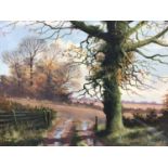 Kevin Curtis (1958-2009) watercolour, December Day, Foxall, together with an H A Stanley watercolour