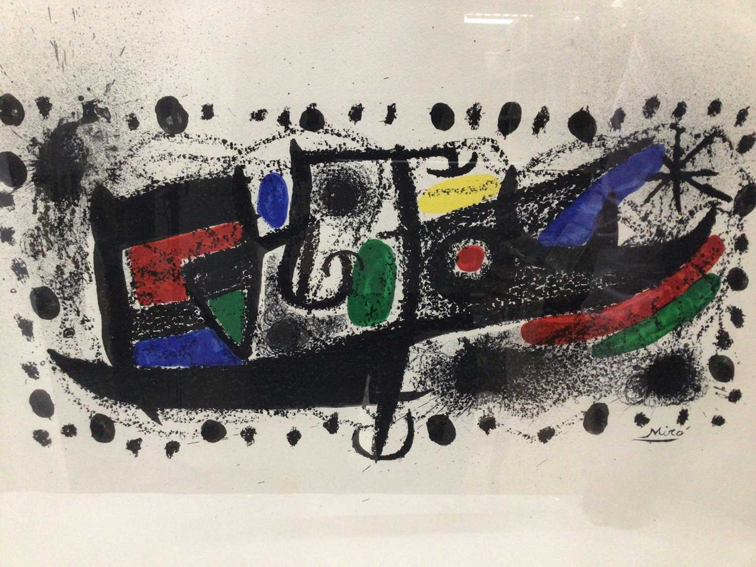 Miro lithograph