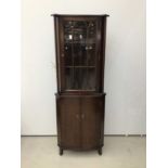 Two height corner cabinet